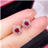 Ruby Stud Earrings