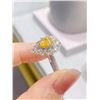 Image 3 : 1-Carat Yellow Diamond Heart Ring