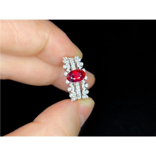 Royal Ruby Diamond Ring