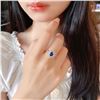 Image 3 : High-Grade Royal Blue Sapphire Ring