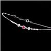 Ruby Diamond Bracelet