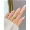 Image 4 : 1ct Oval Yellow Diamond Y-Shank Ring