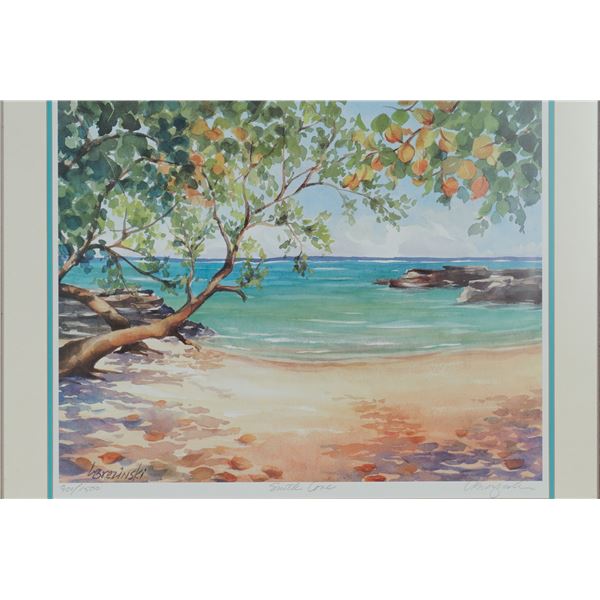 Lois Brezinski, Lithograph on Paper, Smith Cove, Signed & Numbered