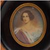 Image 2 : Victorian Handpainted Miniature Portrait, Signed Stieler