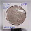 Image 1 : 1890 Morgan Dollar Silver One Dollar Coin