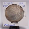 Image 1 : 1921-D Morgan Dollar Silver One Dollar Coin