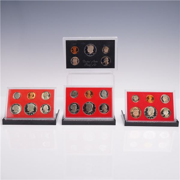 4pc 1980-S to 1983-S United States Mint Proof Coin Sets