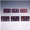 Image 1 : 6pc 1984-S to 1989-S United States Mint Proof Coin Sets