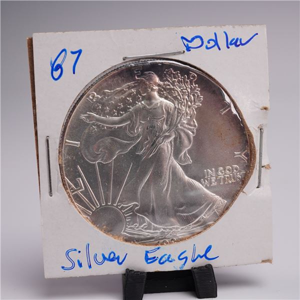1987 American Silver Eagle One Dollar Coin