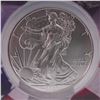 Image 3 : 2021 American Silver Eagle Type 1 Dollar Coin ANACS Graded MS 70