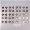 Image 2 : 40pc Kennedy Half Dollar Coins in Holders 1976 to 1980