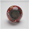 Image 3 : Chinese Cloisonne Red Floral Snuff Bottle