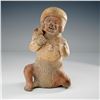 Image 1 : Pre-Columbian Terracotta Seated Figure, Nayarit Style