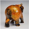 Image 8 : 2pc Exotic Wooden India Art Sculptures, Ganesha and Elephant