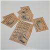 Image 1 : 8pc Antique J&P Coats Advertising Cards, Best Six Cord Thread