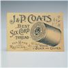 Image 2 : 8pc Antique J&P Coats Advertising Cards, Best Six Cord Thread