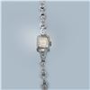 Image 2 : Hamilton Platinum and Diamond Wristwatch