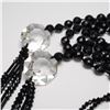 Image 2 : 3pc Group of Rhinestone and Beaded Necklaces
