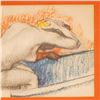 Image 2 : After Edgar Degas, Pastel Drawing on Paper, Woman Bathing, Signed
