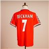 Image 3 : David Beckham Manchester United 1999 Home Shirt w/ COA, Autographed