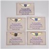 Image 1 : 5pc Delta Junior Stewardess Wings Pins