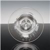 Image 3 : Steuben Clear Crystal Candle Holder, Teardrop
