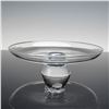 Image 2 : Steuben Clear Crystal Pedestal Tazza