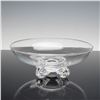 Image 1 : Steuben Crystal Bowl with Four Air-Twist Feet