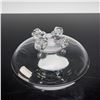 Image 3 : Steuben Crystal Bowl with Four Air-Twist Feet