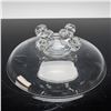 Image 3 : Steuben Crystal Center Bowl with Four Air-Twist Feet