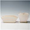 Image 2 : 2pc McCoy Pottery Planters, Wild Rose