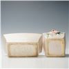 Image 3 : 2pc McCoy Pottery Planters, Wild Rose