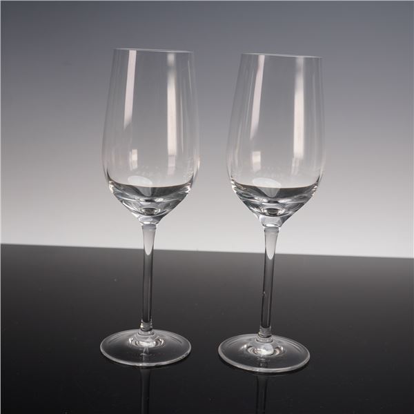 2pc Rosenthal Studio-Line Grand Cru Crystal Wine Glasses