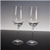Image 1 : 2pc Rosenthal Studio-Line Grand Cru Crystal Wine Glasses
