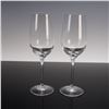 Image 2 : 2pc Rosenthal Studio-Line Grand Cru Crystal Wine Glasses