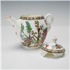 Image 3 : 4pc Coalport Indian Tree Teapot, Creamer, Personal Teapot, & Hot Plate