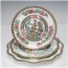 Image 4 : 6pc Coalport Mixed Plates and Platter, Indian Tree Multicolor
