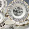 Image 2 : 28pc Villeroy & Boch Audun Ferme Dinnerware Set, Service for 4