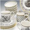 Image 3 : 28pc Villeroy & Boch Audun Ferme Dinnerware Set, Service for 4