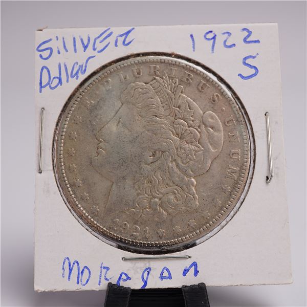 1921-S Morgan Dollar Silver One Dollar Coin