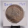 Image 1 : 1924 Peace Dollar Silver One Dollar Coin