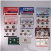 Image 1 : 5pc U.S. Mint 1990, 1994, and 2002 Minted Coin Sets