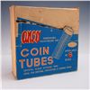 Image 1 : Box of Anco Coin Tubes with Mixed US Lincoln Cents