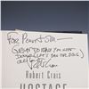 Image 4 : Signed First Edition Robert Crais Book, Hostage