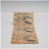 Image 2 : 8pc J&P Coats Advertising Cards, Best Six Cord Thread