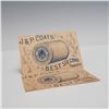 Image 6 : 8pc J&P Coats Advertising Cards, Best Six Cord Thread