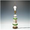 Image 3 : Porcelain Table Lamp with Floral Decoration