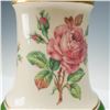 Image 4 : Porcelain Table Lamp with Floral Decoration