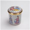 Image 2 : Halcyon Days Enamels Decorative Box with Georgian Figures