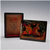 Image 5 : Russian Hand Painted Black Lacquer Box with Lid